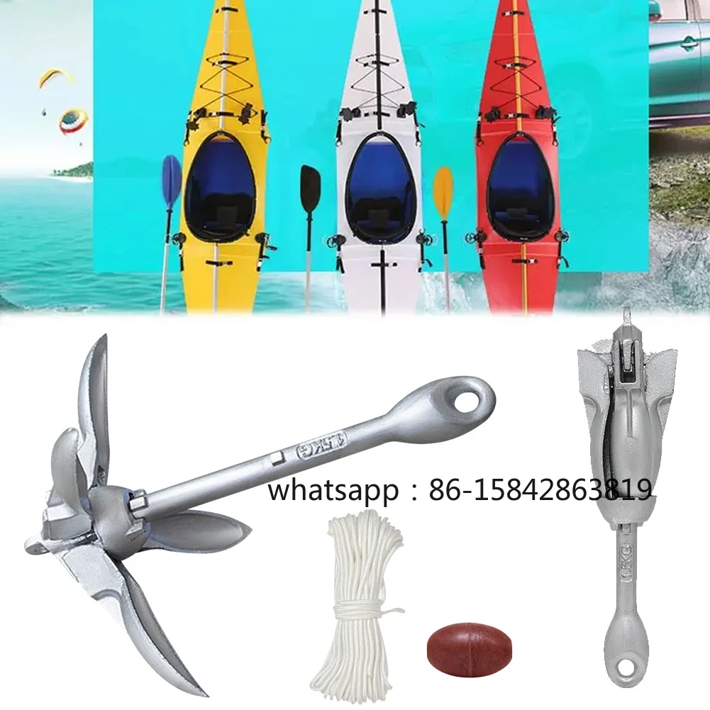 0.7KG 1.5KG Stainless Steel Fo - Fishing Kayak Anchor recension och pris