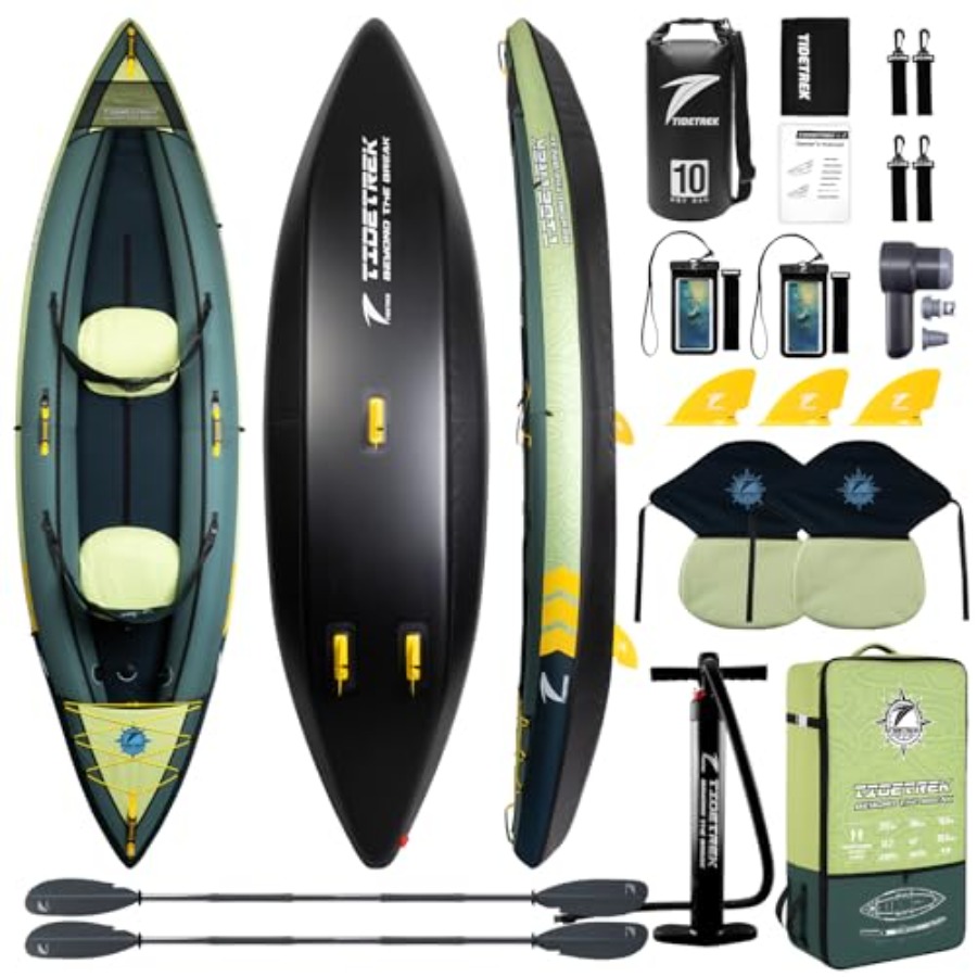Inflatable Touring Kayak For L - Fishing Kayak Seat recension och pris