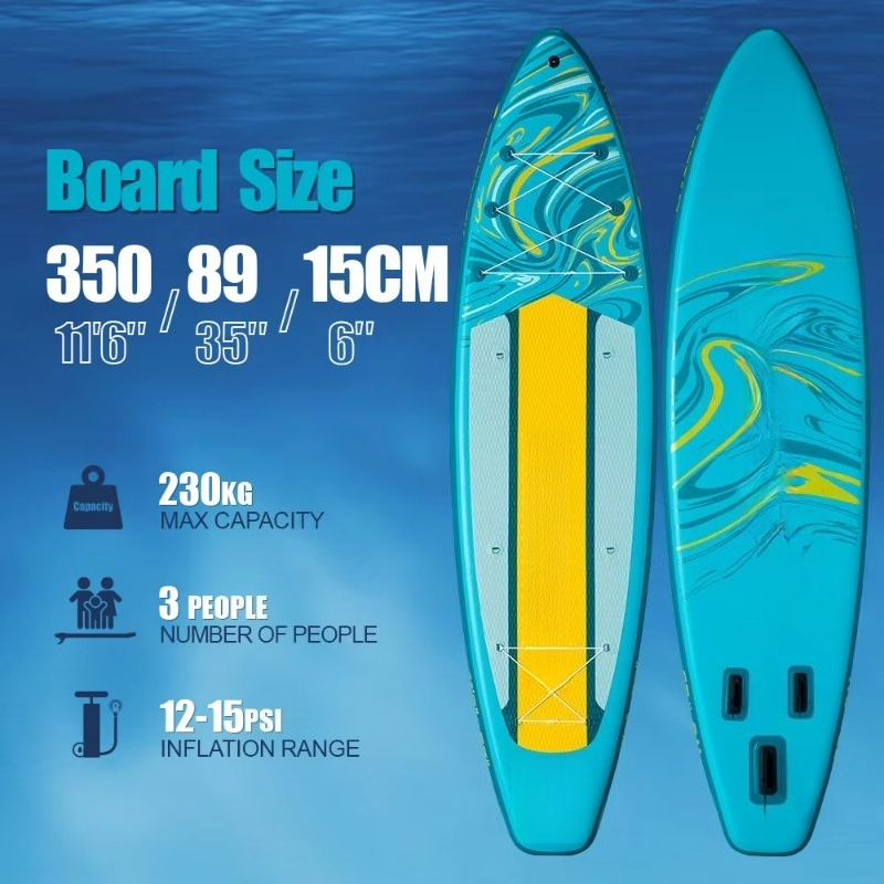 350*89*15cm Paddleboard with K - Fishing Kayak Seat recension och pris