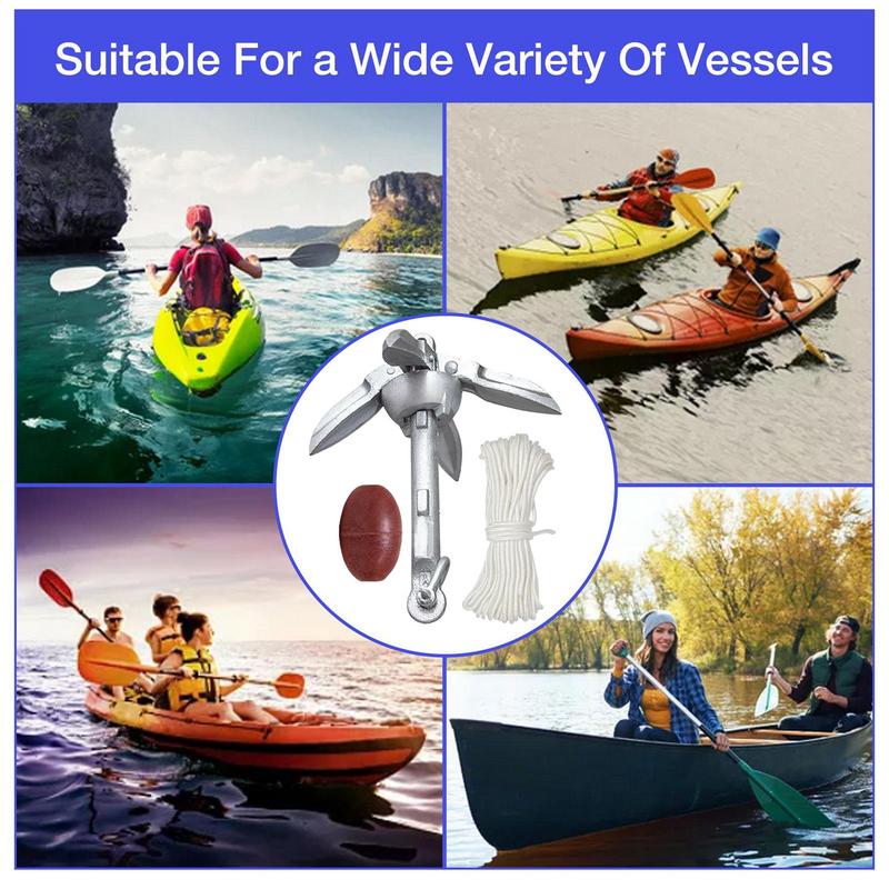 Canoe Anchoring Compact Kayak  - Fishing Kayak Anchor recension och pris