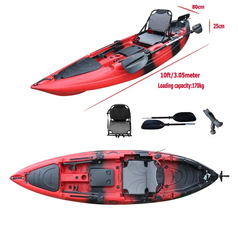 10ft Single Seat Sit on Fishin - Fishing Kayak Sit In recension och pris