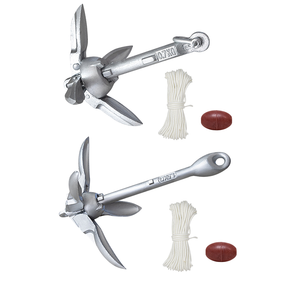 0.7/1.5KG Boat Anchor with 65f - Fishing Kayak Anchor recension och pris